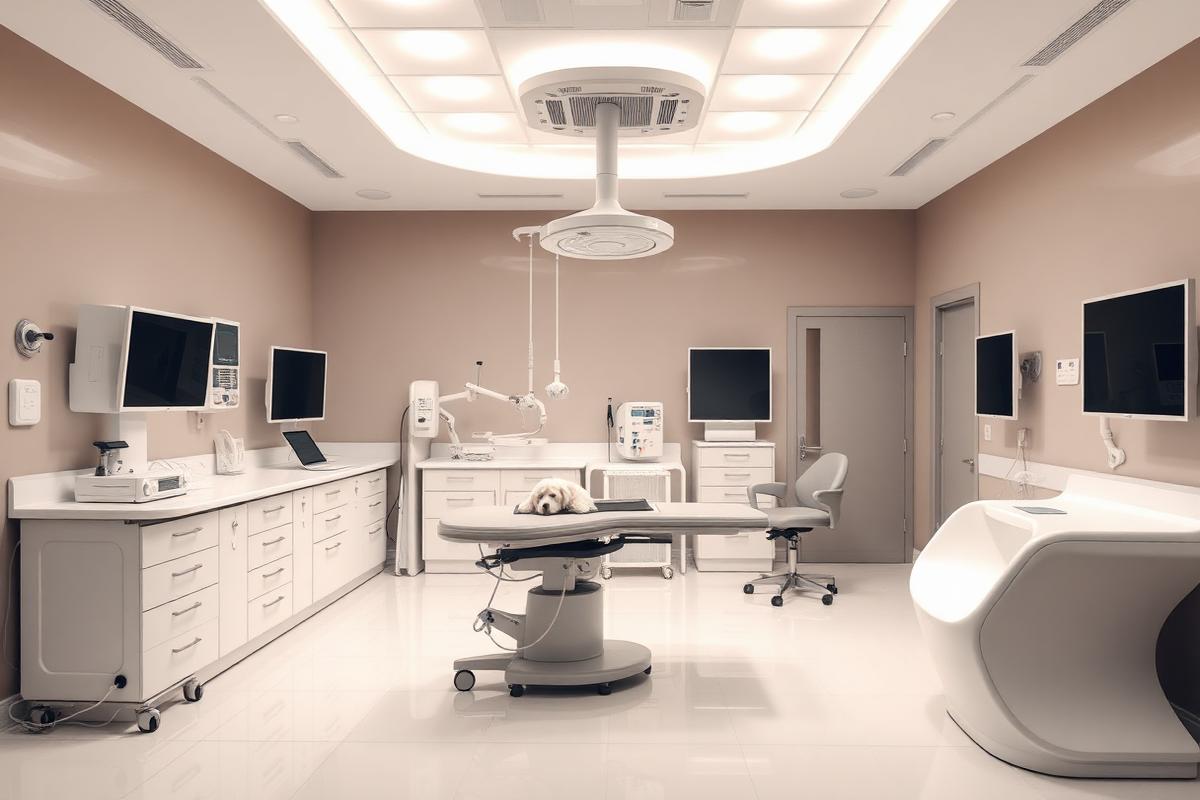 Interior de la clínica veterinaria